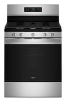 Whirlpool - 5.0 Cu. Ft. Freestanding Gas Convection Range with Air Cooking Technology and Steam C... - Large Front