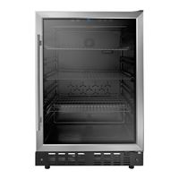 Insignia™ - 165-Can Built-In Beverage Cooler - Stainless Steel - Large Front