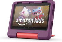 Amazon - Fire HD 8 Kids tablet, ages 3-7 | 3GB memory, 13-hr battery, 32GB, (2024 release) - Grape - Large Front