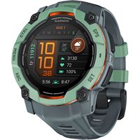 Garmin - Instinct  3 GPS Smartwatch 50 mm AMOLED - Neotropic with Twilight Band - Large Front