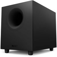 NZXT - Relay 140W Gaming Subwoofer - Black - Large Front