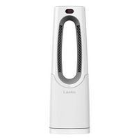 Lasko - 1500-Watt Bladeless Ceramic Tower Space Heater with Timer and Remote Control - White - Large Front