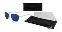 GUNNAR - Mustang Computer Glasses with Blue Light Reduction, Sun Lenses - Chrome - Large Front