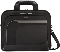 Targus - 15–16” Mobile Elite Briefcase - Black - Large Front