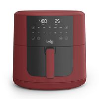 bella PRO - SmartCrisp 8-qt. Touchscreen Air Fryer - Brick - Large Front