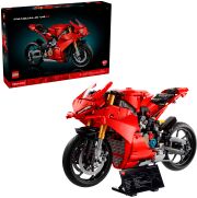 LEGO - Technic Ducati Panigale V4 S Motorcycle Model Building Set 42202 - Large Front