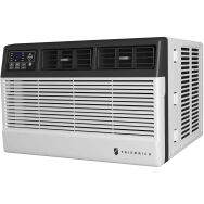 Friedrich - Chill Premier 18,000 BTU 1,000 Sq Ft Smart Window Air Conditioner with Heater with Re... - Large Front