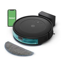 iRobot Roomba Combo Essential Robot Vacuum & Mop (Y0140) - Black - Large Front