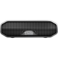 SanDisk Professional - G-DRIVE 12TB External USB-C 3.2 Gen2 Hard Drive - Black - Large Front