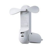 Jisulife - HANDHELD FAN LIFE8 - Grey - Large Front