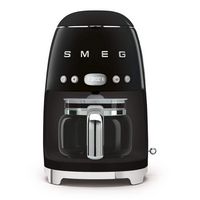 SMEG - DCF02 Drip 10-Cup Coffee Maker - Black - Large Front