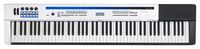 Casio - PX-5S Privia PRO Portable Keyboard with 88 Touch-Sensitive Keys - Black/White - Large Front