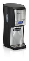Hamilton Beach - BrewStation Summit Ultra 12 Cup Dispensing Coffee Maker - Black - Large Front
