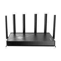 TP-Link - Archer BE9700 Tri-Band Wi-Fi 7 Router - Black - Large Front