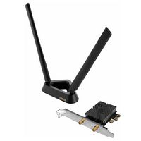 ASUS - Wi-Fi 7/Bluetooth 5.4 Combo Wireless-BE Plug-in Adapter - Black - Large Front