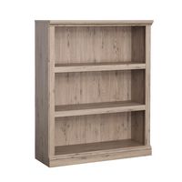 Sauder - 5 Shelf Display Bookcase w/ 2 Adjustable Shelves - Laurel Oak - Large Front