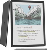 Amazon - Kindle Scribe Colorsoft 64GB (newest model), 11” paper-like color display with front lig... - Large Front