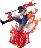 Bandai - Extra Battle Sabo - Fire Fist Rook Check - One Piece - Tamashii Nations Figuarts Zero 7.... - Large Front