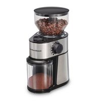 Hamilton Beach - Burr Coffee Grinder - Stainless Steel - Large Front