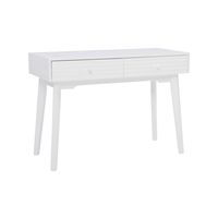 Linon Home Décor - Rosita Two-Drawer Writing Desk - White - Large Front