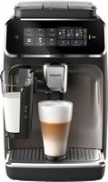 Philips - 3300 Fully Automatic Espresso Machine with LatteGo Milk Frother - Silver - Large Front