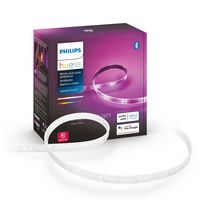 Philips - Hue Bluetooth Lightstrip Plus 80-inch Base Kit - White and Color Ambiance - Large Front