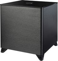 MartinLogan - Dynamo Foundation 12, 12” Sealed, Powered Subwoofer, with Magnitude MT-700 Amplifie... - Large Front