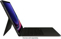 Samsung - Galaxy Tab S9 / S9 FE / S10 FE Book Cover Keyboard - Black - Large Front