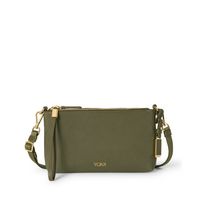 TUMI - Voyageur Adela Crossbody - Olive - Large Front