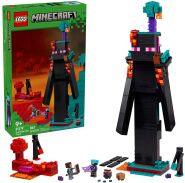 LEGO - Minecraft The Enderman Tower Toy for Kids 21279 - Large Front