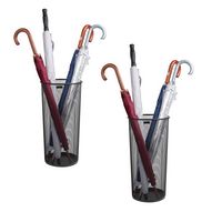 Mind Reader - Umbrella Stand, Walking Cane, Wrapping Paper, Entryway, Metal Mesh, 10.25