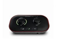 Focusrite - Vocaster One USB audio interface for solo podcasts - record broadcast quality with ea... - Large Front