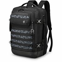 Swissdigital Design - BERG PRO TSA-Friendly Backpack With USB Charging Port RFID Protection and F... - Large Front