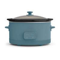 Bella - 6-qt. Programmable Slow Cooker - Surf - Large Front