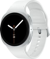 Samsung - Galaxy Watch8 Aluminum Smartwatch 40mm BT - Silver - (2025) - Large Front