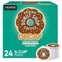 The Original Donut Shop - Decaf Keurig Single-Serve K-Cup Pods, Medium Roast Coffee, 24 Count - Large Front