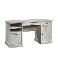 Sauder - Barrister Lane Executive Desk - Gray - Large Front