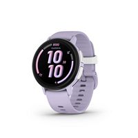 Garmin - Bounce 2 GPS Kids Smartwatch 43mm Fiber-reinforced polymer - Light Purple - (2025) - Large Front