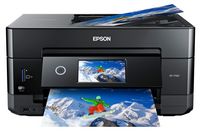 Epson - Expression Premium XP-7100 Wireless All-In-One Inkjet Printer - Black - Large Front