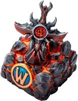 SteelSeries - Artisan Keycap World of Warcraft Edition - Lava Red - Large Front