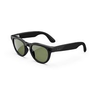 Ray-Ban Meta - Headliner Low Bridge Fit glasses, Meta AI, Audio, Photo, Video Compatibility - Gre... - Large Front