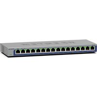 NETGEAR - 16-port Gigabit Unmanaged Ethernet Switch - Gray - Large Front