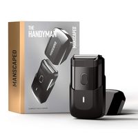 Manscaped - The Handyman Compact Electric Shaver - Black - Large Front