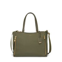 TUMI - Voyageur Valetta Large Tote - Olive - Large Front