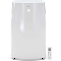 Freonic - 14,500 BTU Portable Air Conditioner with Supplemental Heat - White - Large Front