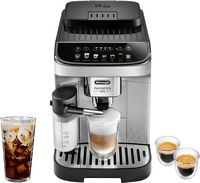 De'Longhi - Magnifica Evo Espresso Machine with Automatic Milk Frother for Hot and Iced Lattes, C... - Large Front