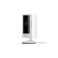 Ring - Indoor Plug-In 1080p Security Camera (2nd - Generation) with Privacy cover - Starlight - Large Front