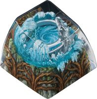 DROP - The Lord of the Rings Elven Rings of Power Artisan Keycap - Nenya - Large Front