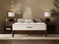 Awara Natural Luxury Hybrid Mattress - White - Large Front