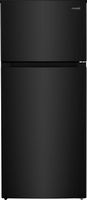 Frigidaire - 16.0 Cu. Ft. Top Freezer Refrigerator - Black - Large Front